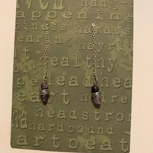 Dainty Amethyst Earrings
